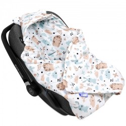 Bombažna odejica za avtosedež Jukki Friends Forever 